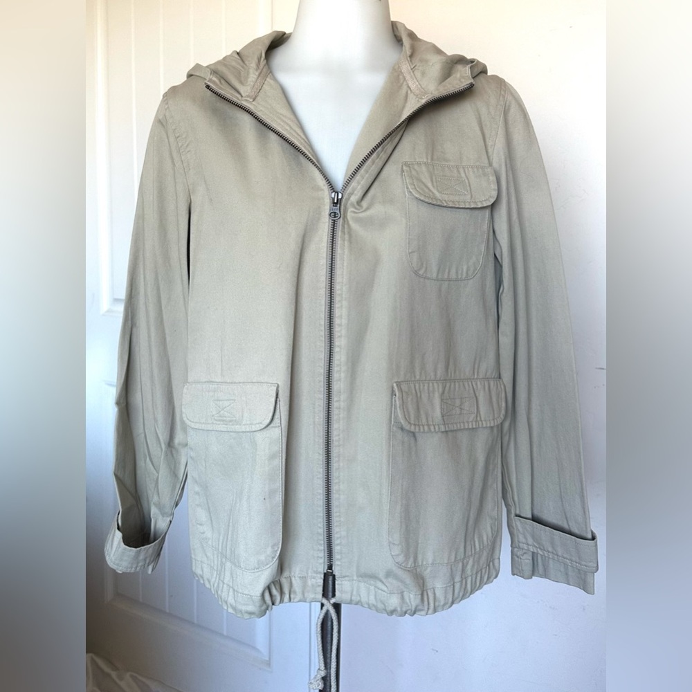 Gap Khaki Hooded Jacket